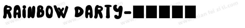 Rainbow Darty字体转换